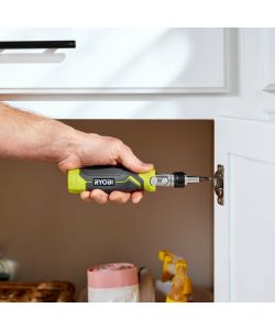Ryobi Giravite a Cricchetto Porta Inserti - Regolabile a 180° - 35 pz