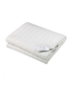 Dr.C Termocoperta Elettrica per Letto Matrimoniale - Bianca - 2x60W