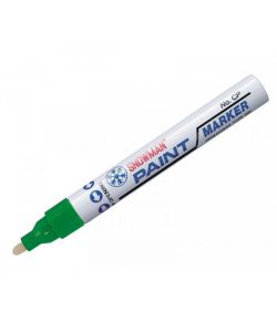 Snowman Pennarello Marcatore - Verde P202 - Punta 4,5mm