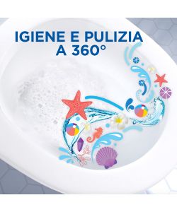 DUCK Gel Disinfettante WC 750ml - Liquido Marine - Uccide 99,9% batteri
