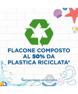 DUCK Gel Disinfettante WC 750ml - Liquido Marine - Uccide 99,9% batteri