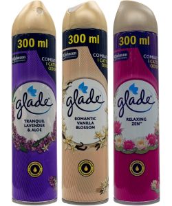 Glade Deodorante Spray Floreale 300ml - Lavanda, Relaxing Zen, Vanilla