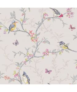 DUTCH WALLCOVERINGS Carta da Parati 'Phoebe' Lilla