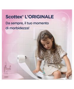 Scottex Carta Igienica Morbida e Assorbente 10 Rotoli Colore Rosa
