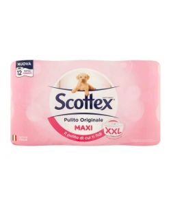 Scottex Pulito Maxi Carta Igienica 12 pz