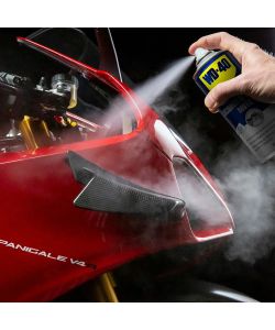 WD-40 Lucidante Spray al Silicone per Moto 400 ml - Effetto Brillante