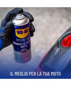 WD-40 Lucidante Spray al Silicone per Moto 400 ml - Effetto Brillante