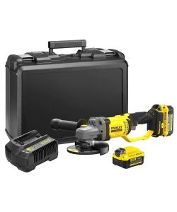 Stanley FatMax Smerigliatrice Angolare 18V 4.0Ah Giallo/Nero 125mm