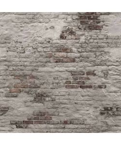 DUTCH WALLCOVERINGS Fotomurale Old Brick Wall Grigio