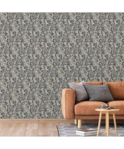 DUTCH WALLCOVERINGS Carta da Parati Mae Bianco e Beige