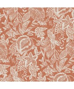 DUTCH WALLCOVERINGS Carta da Parati Mae Arancione e Beige