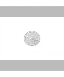 Decoflair Rosone decorativo in polistirolo espanso D.390 mm - Bianco