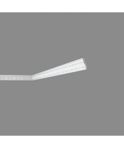 NMC Italia Cornice decorativa soffitto polistirene 6,5x3 cm 2 m