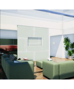 KNAUF Lastra cartongesso 200x120 cm spessore 9,5 mm per pareti
