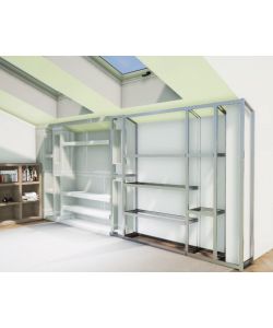KNAUF Lastra cartongesso 200x120 cm spessore 9,5 mm per pareti