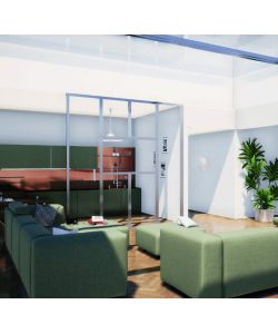 KNAUF Lastra cartongesso 200x120 cm spessore 9,5 mm per pareti
