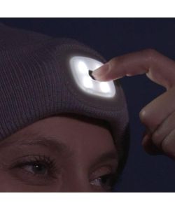 Cap Light Cappello con luce LED incorporata