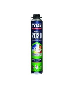 Schiuma poliuretanica adesiva Energy 2020 750ml per serramenti Tytan