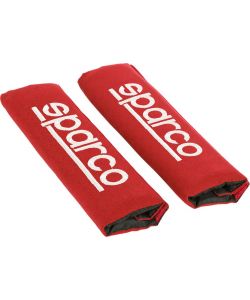 Set 2 pezzi di cuscinetti passacintura SPC1204 universali per auto rossi