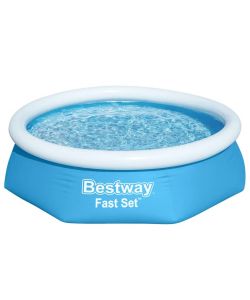 Bestway Piscina Gonfiabile Rotonda Fast Set 244x66 cm 57265