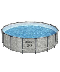 Bestway Piscina Power Steel Rotonda 488x122 cm