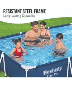 Piscina Steel Pro Frame rettangolare 300x200 cm Bestway