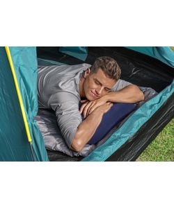 Bestway Cuscino Da Viaggio Gonfiabile Ergonomico 42x26x10 cm - Blu o Grigio