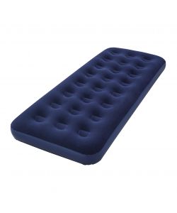 Bestway Materassino Floccato Singolo - Blu - 185x76x22 cm