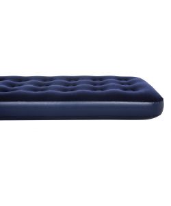 Bestway Materassino Floccato Singolo - Blu - 185x76x22 cm