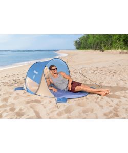 Bestway Tenda Pop-Up da Spiaggia Azzurra 2 Posti 200x120x90 cm