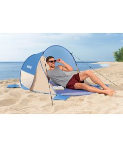 Bestway Tenda Pop-Up da Spiaggia Azzurra 2 Posti 200x120x90 cm