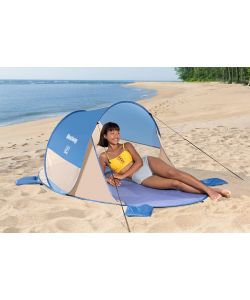 Bestway Tenda Pop-Up da Spiaggia Azzurra 2 Posti 200x120x90 cm