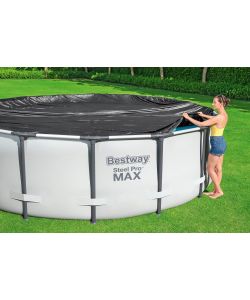 Copripiscina Fast Set, Steel Pro e Steel Pro MAX 305x305 Bestway