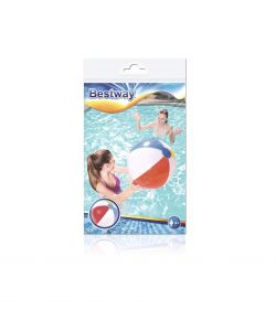 Bestway Pallone Gonfiabile da Mare a Spicchi Multicolor - Diam.51cm