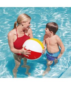 Bestway Pallone Gonfiabile da Mare a Spicchi Multicolor - Diam.51cm
