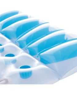 Bestway Materassino Gonfiabile Doppio - Azzurro - 193x142 cm