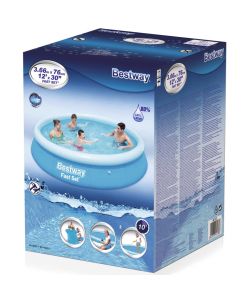 Bestway Piscina Gonfiabile Rotonda Fast Set 366x76 cm 57273