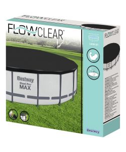 Bestway Set Copertura per Piscina Flowclear Fast 555 cm