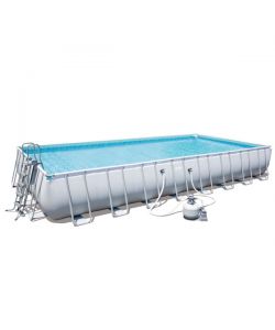 Piscina steel rettangolare con filtro J7 bestway