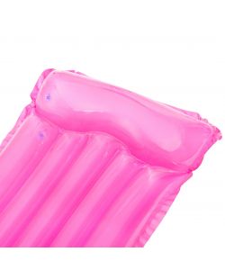 Bestway Materassino Semitrasparente con Cuscino 183x76cm Argento