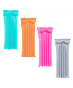 Bestway Materassino Semitrasparente con Cuscino 183x76cm Argento