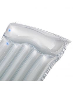 Bestway Materassino Semitrasparente con Cuscino 183x76cm Argento