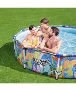 Bestway Piscina con Telaio Steel Pro 305x66 cm