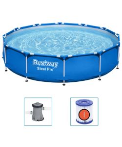 Bestway Piscina con Telaio Steel Pro 366x76 cm