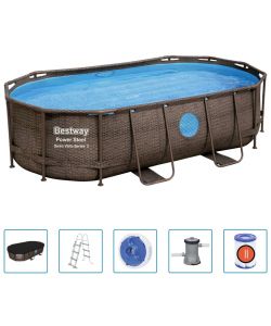 Bestway Set Piscina Power Steel 427x250x100 cm