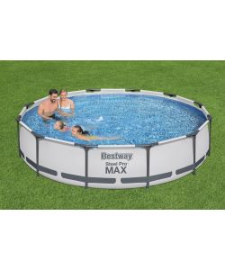 Bestway Piscina Steel Pro Frame - Rotonda - PVC/Acciaio -  366 x 76 cm