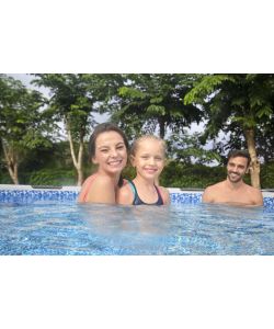Bestway Piscina Steel Pro Frame - Rotonda - PVC/Acciaio -  366 x 76 cm