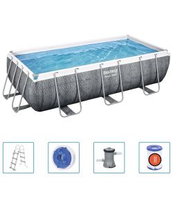 Bestway Set Piscina Power Steel 404x201x100 cm