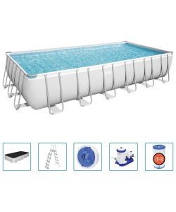 Bestway Power Steel Piscina Rettangolare 732x366x132 cm