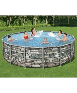 Bestway Set Piscina Power Steel 488x122 cm